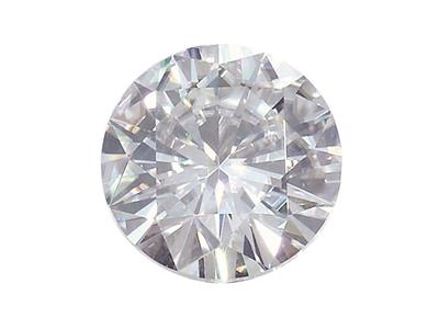Moissanita Redonda De 5 MM Y 0,41 Ct, Diamante De Muy Buena Calidad Equivalente A 0,50 Ct - Imagen Estandar - 1