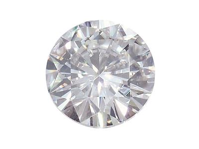 Moissanita Redonda De 6,5 MM Y 0,88ct, Diamante De Muy Buena Calidad Equivalente A 1,00 Ct - Imagen Estandar - 1