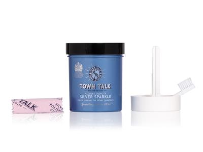 Solución Eclat Para Joyas De Plata,frasco De 225 ml, Town Talk - Imagen Estandar - 2