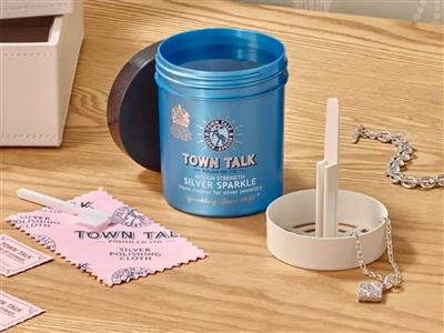Solución Eclat Para Joyas De Plata,frasco De 225 ml, Town Talk - Imagen Estandar - 3