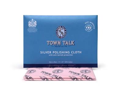 Paño Impregnado Para Pulir Plata Town Talk, 12,5 X 17,5 cm - Imagen Estandar - 2