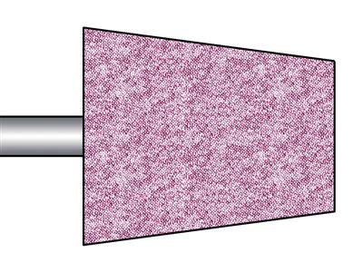 Abrasivo De Aglomerante Ceramico, Grano Medio, Tamaño 13 X 15 Mm, Nº 749, Busch - Imagen Estandar - 1