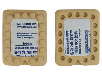 Molde De Caucho Prevulcanizado De Marca Blanca, 70 X 84 X 19 mm, Castaldo, Caja De 10 - Imagen Estandar - 1