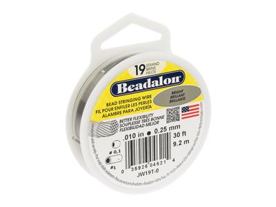 Alambre De Acero Con Funda De Nailon 0,25 mm, Bobina De 9,20 m, Beadalon - Imagen Estandar - 2