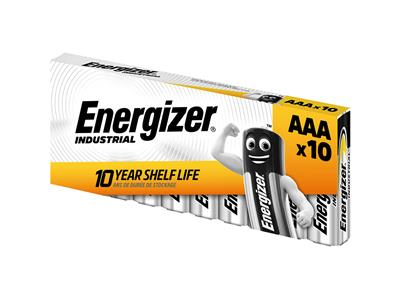 Pila Alcalina Industrial Aaa Lr03, Caja De 10, Energizer