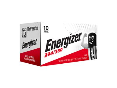 Pile Bouton 394 Mbl1 Oxyde Dargent, Boite De 10, Energizer