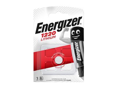 Pila De Botn De Litio Cr1220, Empaque Al Vaco De 1, Energizer