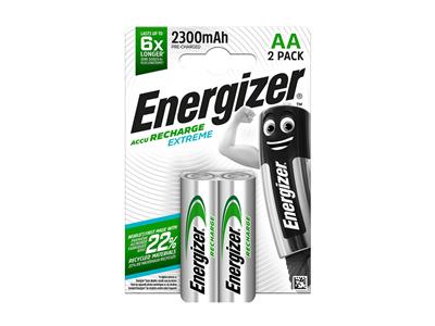 Pila Recargable Extreme Aa, Blísterde 2, Energizer - Imagen Estandar - 1