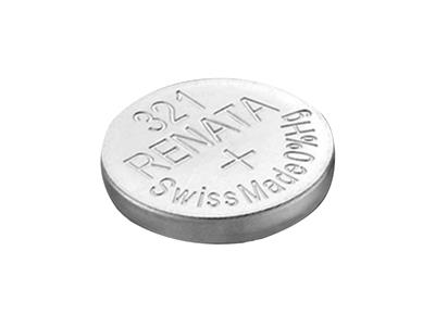 Pila De Botón 321 De Óxido De Plata, 1,55 v, Caja De 10, Renata - Imagen Estandar - 3