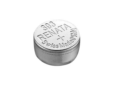 Pila De Botón De Óxido De Plata 393, 1,55 v, Caja De 10, Renata - Imagen Estandar - 3