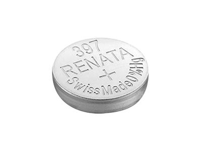Pila De Botón 397 De Óxido De Plata, 1,55 v, Caja De 10, Renata - Imagen Estandar - 3