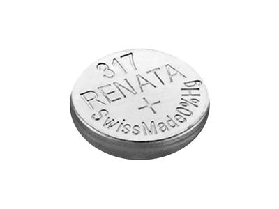 Pila Boton 317 Oxido De Plata, 1,55 V, Paquete De 10 Renata - Imagen Estandar - 3