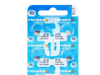 Pila De Botón De Óxido De Plata 319, 1,55 v, Paquete De 10, Renata - Imagen Estandar - 2