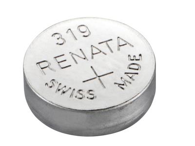 Pila Boton 319 Oxido De Plata, 1,55 V, Paquete De 10, Renata - Imagen Estandar - 3
