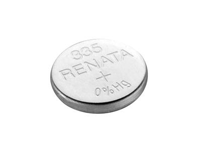 Pila De Botón 335 De Óxido De Plata, 1,55 v, Paquete De 10, Renata - Imagen Estandar - 3