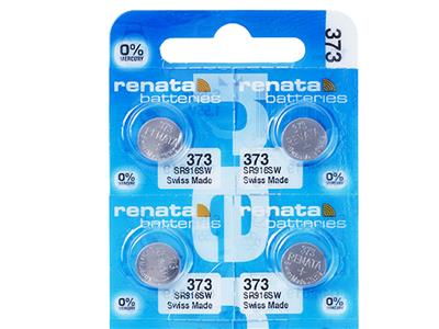 Pila De Botón De Óxido De Plata 373, 1,55 v, Paquete De 10, Renata - Imagen Estandar - 2