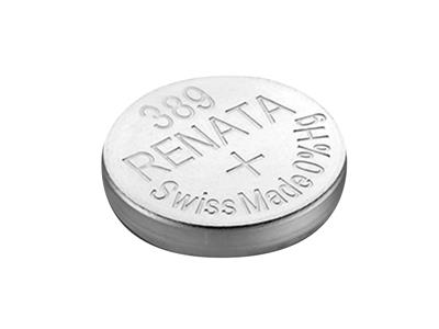 Pila De Botón De Óxido De Plata 389, 1,55 v, Blíster De 10, Renata - Imagen Estandar - 3