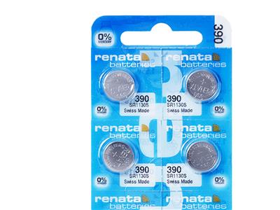 Pila De Reloj De Óxido De Plata 390, 1,55 v, Paquete De 10, Renata - Imagen Estandar - 2