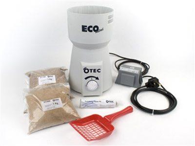 Tambor Para Pulir Al Seco Ecomini De 3 Litros Sin  Aditivo Líquido , Con Consumibles, Otec - Imagen Estandar - 3