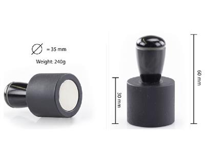 Imán De Neodimio De Alta Potencia Para Joyero Con Mango, Technoflux - Imagen Estandar - 3