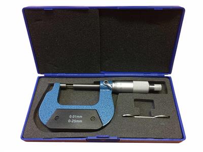 Palmer, Apertura De 0-25 mm, Toque De 3 mm, Precisión De 0,01 mm - Imagen Estandar - 3