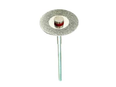 Disco De Diamante Para Afilar Electrodos, Grano Fino, Diámetro 20 mm - Imagen Estandar - 1