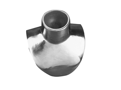 Busto-Grande-Cromado,-190 mm