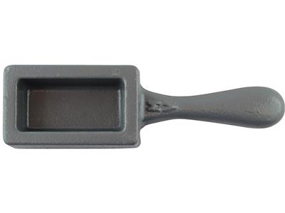 Molde Para Lingotes Con Mango Para Placas, 70 X 35 X 25 mm, Capacidad De Oro 1 kg - Imagen Estandar - 1