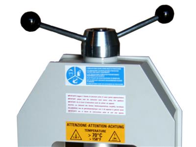 Vulcanizadora Manual Para Moldes Redondos - Imagen Estandar - 3