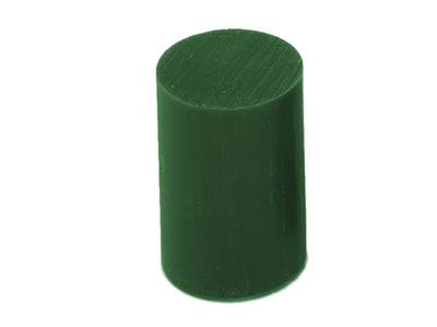 Bloque Redondo De Cera Verde Para Tallar, Para Pulsera, Ref. 4, Ferris