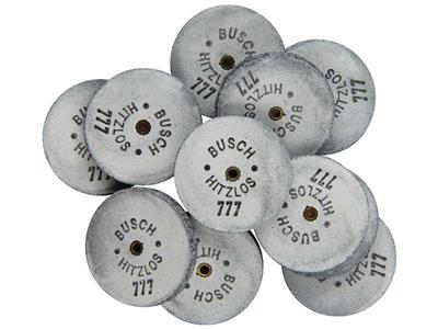 Rueda Abrasiva De Carburo De Silicio, Grano Medio, 22 X 3 mm, N.º 777,busch - Imagen Estandar - 2