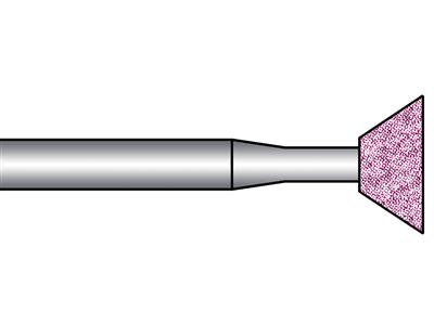 Abrasivo De Aglomerante Cerámico, Grano Medio, Dimensiones 6,5 X 3 mm,n.º 613, Busch - Imagen Estandar - 1
