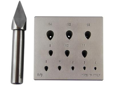 Engastador En Forma De Lágrima De 4 a 14 mm, Ángulo De 17° - Imagen Estandar - 2