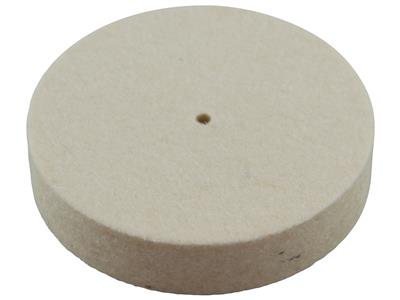 Rueda De Fieltro, Redonda, Densidad: Estándar, Dimensiones 60 X 13 mm,n.º 174, Hatho - Imagen Estandar - 2