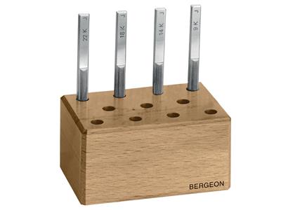 Juego De 4 Touchaux Sobre Base, Bergeon - Imagen Estandar - 2