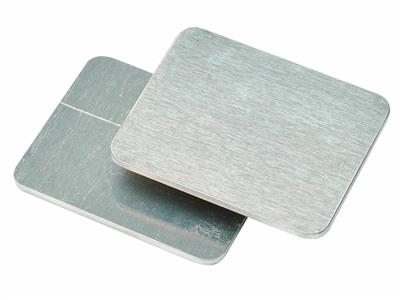 Placa De Marco De Aluminio 50 X 35 Mm, Par - Imagen Estandar - 1