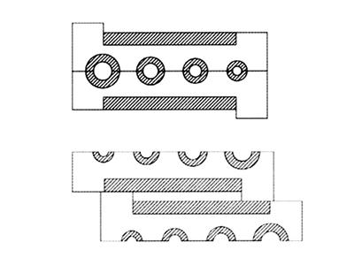 Lingotera Con Collar Reversible, Placas Y Alambres, Altura 80 mm, Durston - Imagen Estandar - 3