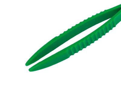Pinza De Plástico Verde, 130 MM - Imagen Estandar - 3