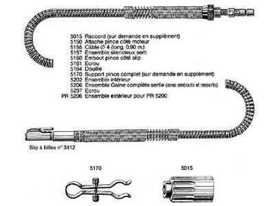 Conjunto De Silenciador Engarzado N.º 5157 Para Brazo De Motor 5200, Techdent - Imagen Estandar - 1