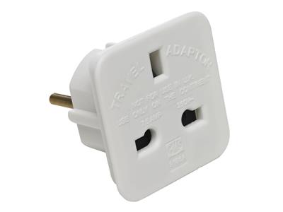 Adaptador Europeo Para Enchufes El{ctricos - Imagen Estandar - 2