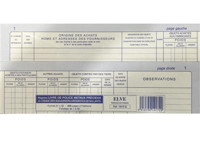Libro De Policía, Ventas/compras - Imagen Estandar - 2