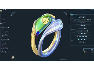 3shaper Pro, Opción Para El Modelado Orgánico De Joyas - Imagen Estandar - 3