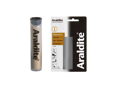 Masilla De Reparacion Araldite, 5 Minutos De Fraguado, Tubo De 50 Ml