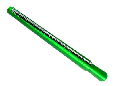 Triboulet De Aluminio Verde, Con 4 Numeraciones - Imagen Estandar - 1