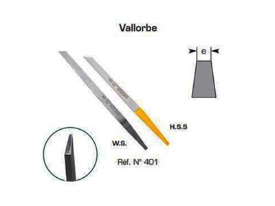 Buril Plano Suizo, Calidad Hss, Ref. 401, N.° 10 - 1,00 MM Vallorbe - Imagen Estandar - 2