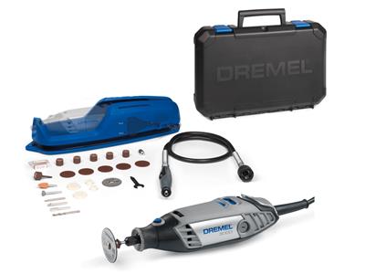 Kit De Herramientas Multifuncion Con 25 Accesorios Y Soporte, Dremel 3000