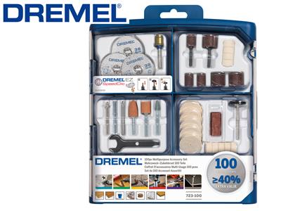 Caja De 100 Accesorios Modulares Multifuncionales, Ref. 723-100 Dremel - Imagen Estandar - 1