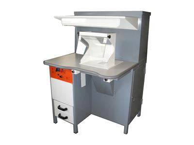 Mesa De Pulido Industrial De 1 Plaza, Sin Pulidora - Imagen Estandar - 1