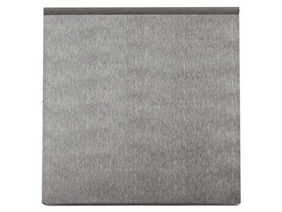 Monton Plano 60 X 60 X 20 Mm, Acero 55 Hrc