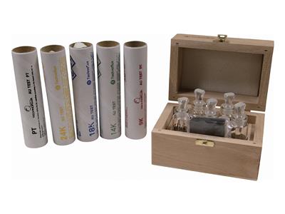 Kit De Prueba, Estuche De Oro Y Platino De 9, 14, 18 Y 24 K - Imagen Estandar - 1